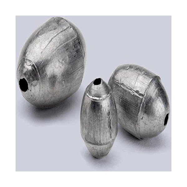 Bullet Weights Egg Sinker Sz34Oz Ziplock 5Bg EG6 Zoro